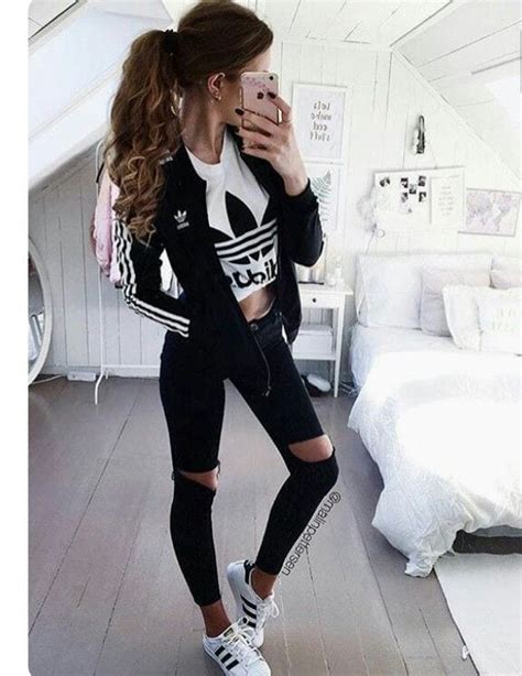 Adidas sneakers outfit Tumblr